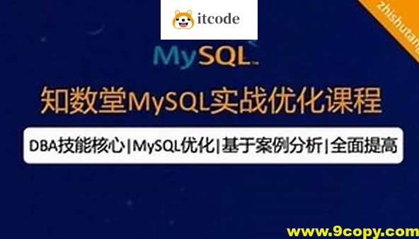 知数堂MySQL实战优化课程