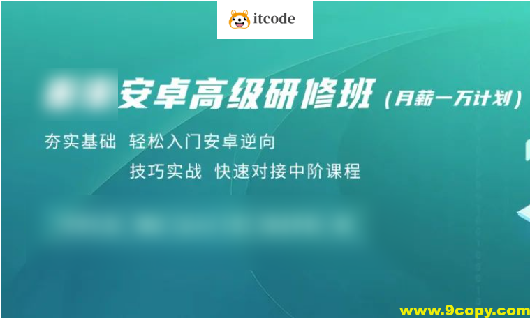 看雪安卓高级研修班（月薪一万计划）