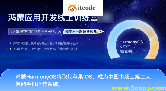 博学谷-HarmonyOS NEXT鸿蒙（星河版）应用开发线上训练3期