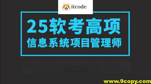 2025野人老师软考高项