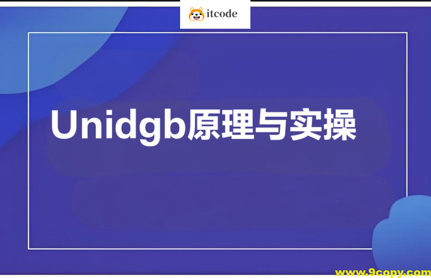 Unidgb原理与实操