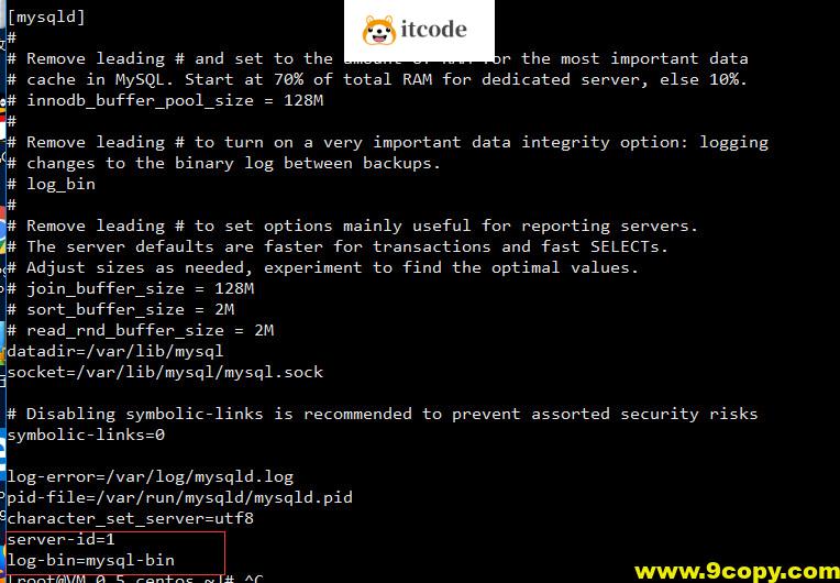 mysql 主从复制配置说明