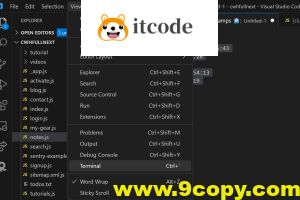 如何在 VS Code 中快速打开终端？5种方法轻松掌握