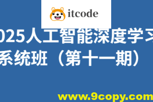 人工智能深度学习系统班（第十一期）
