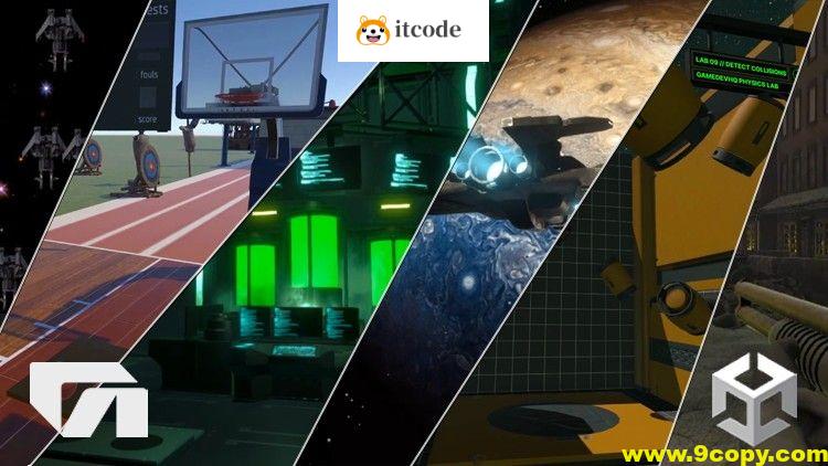 Unity C# 游戏开发者全面训练营 – 第一部分(英文版)