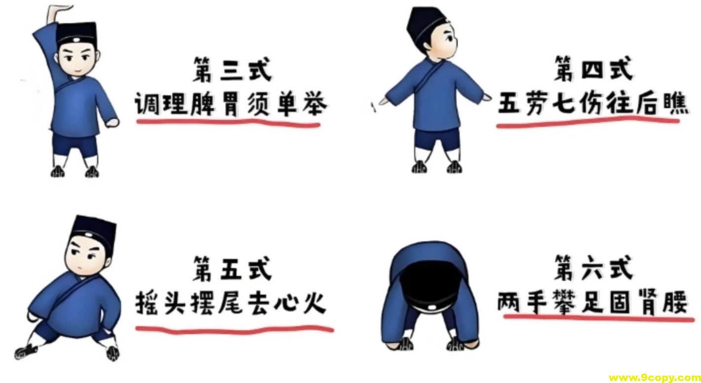 【养生视频】八段锦详细解说全套教程 —养生健身的智慧之选