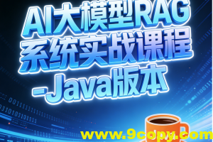 AI大模型RAG系统实战课程-Java版本