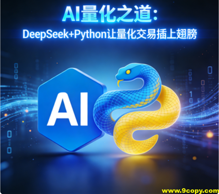 AI量化之道:DeepSeek+Python让量化交易插上翅膀