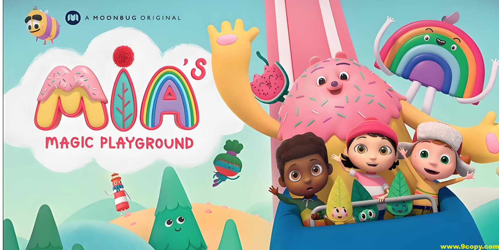 少儿英语启蒙动画《Mia的魔法游乐场 Mia’s Magic Playground (动画+台词本) 》