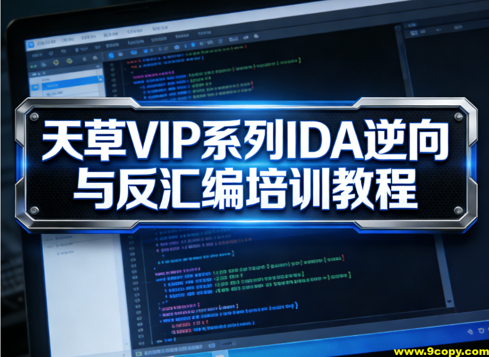 天草VIP系列IDA逆向与反汇编培训教程
